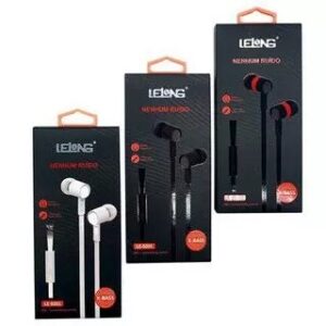 fone de ouvido intra-auricular com microfone Lelong LE-0201.