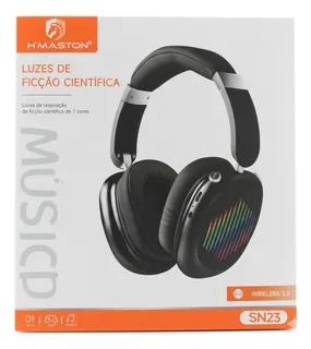 fones de ouvido sem fio H'maston SN23. - Imagem 2