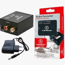tvs  conversor de áudio digital para analógico Kapbom KAP-SZ115. 