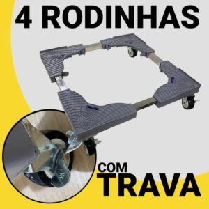 UTENSÍLIOS DOMÉSTICOS suporte de base multifuncional ajustável Bomvink BOM-1534 para fogão ou máquina de lavar. 