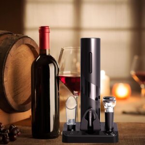 UTENSÍLIOS DOMÉSTICOS  Kit Abridor de Vinho Elétrico Oásis Market (modelo OIH-2401
