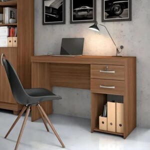 MESA-escrivaninha para escritório com duas gavetas