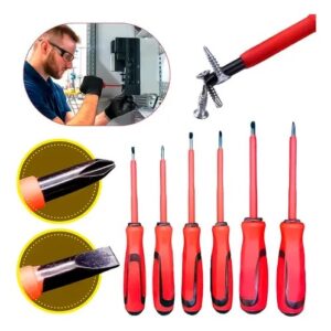 ferramentas  Kit de Chaves Isoladas para Eletricista HR10 BGM-3110. 