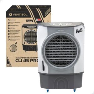 climatizador de ar evaporativo portátil Ventisol CLI100 PRO. 