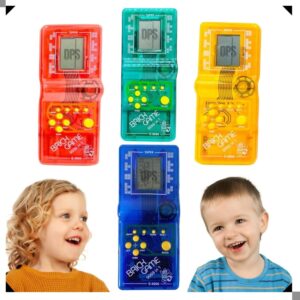 Brinquedos mini game portátil estilo "Brick Game" AIH1352A. 