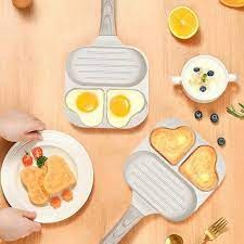 UTENSÍLIOS DOMÉSTICOS   Frigideira Antiaderente 3 Divisórias OIH-2026 da marca Oásis