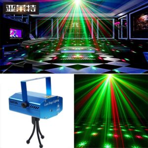 UTENSÍLIOS DOMÉSTICOS  Mini Projetor Laser Holográfico Hmaston ND-04 para festas e eventos. 
