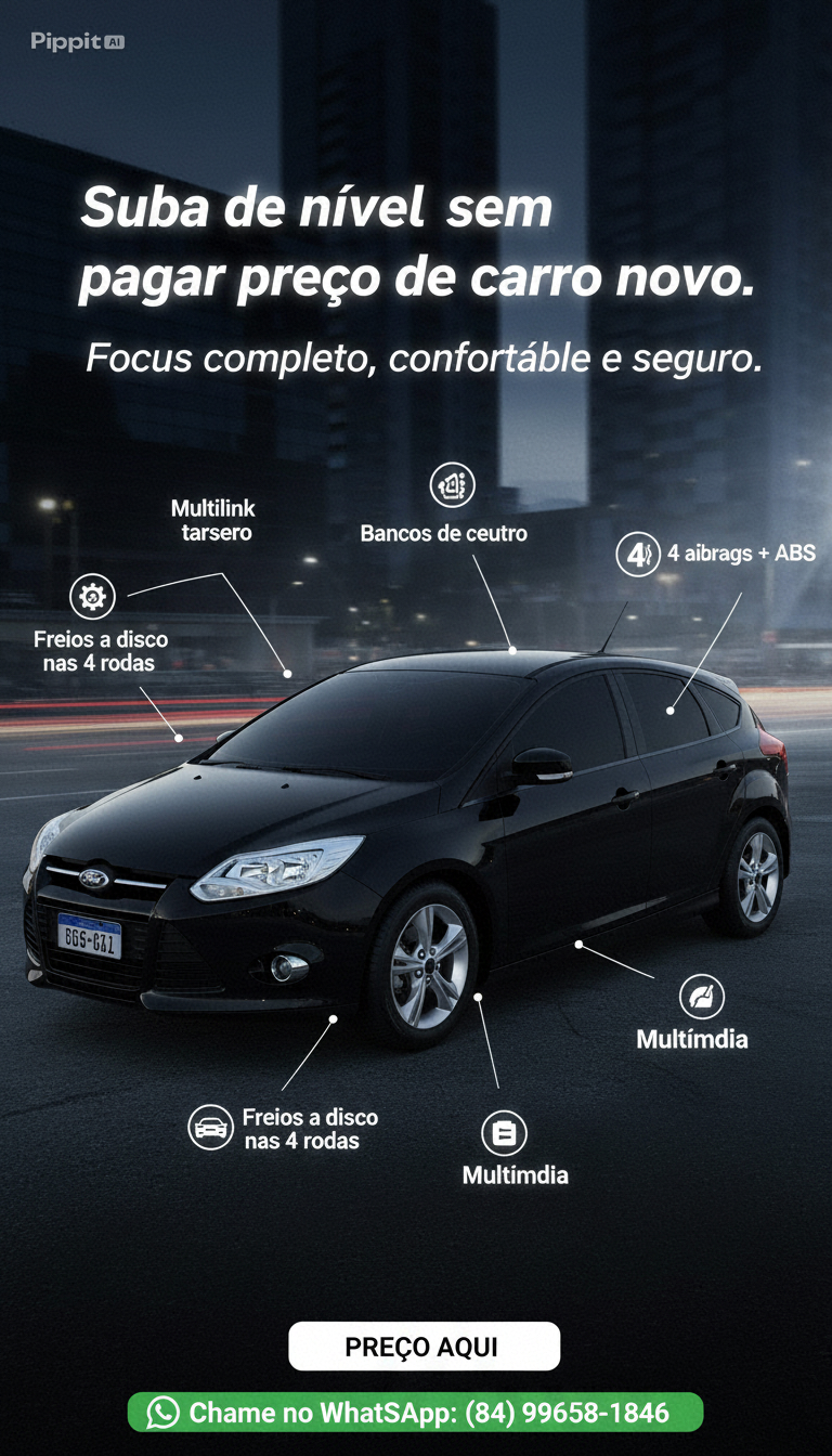 CARRO-FORD FOCUS 2014 FLEX