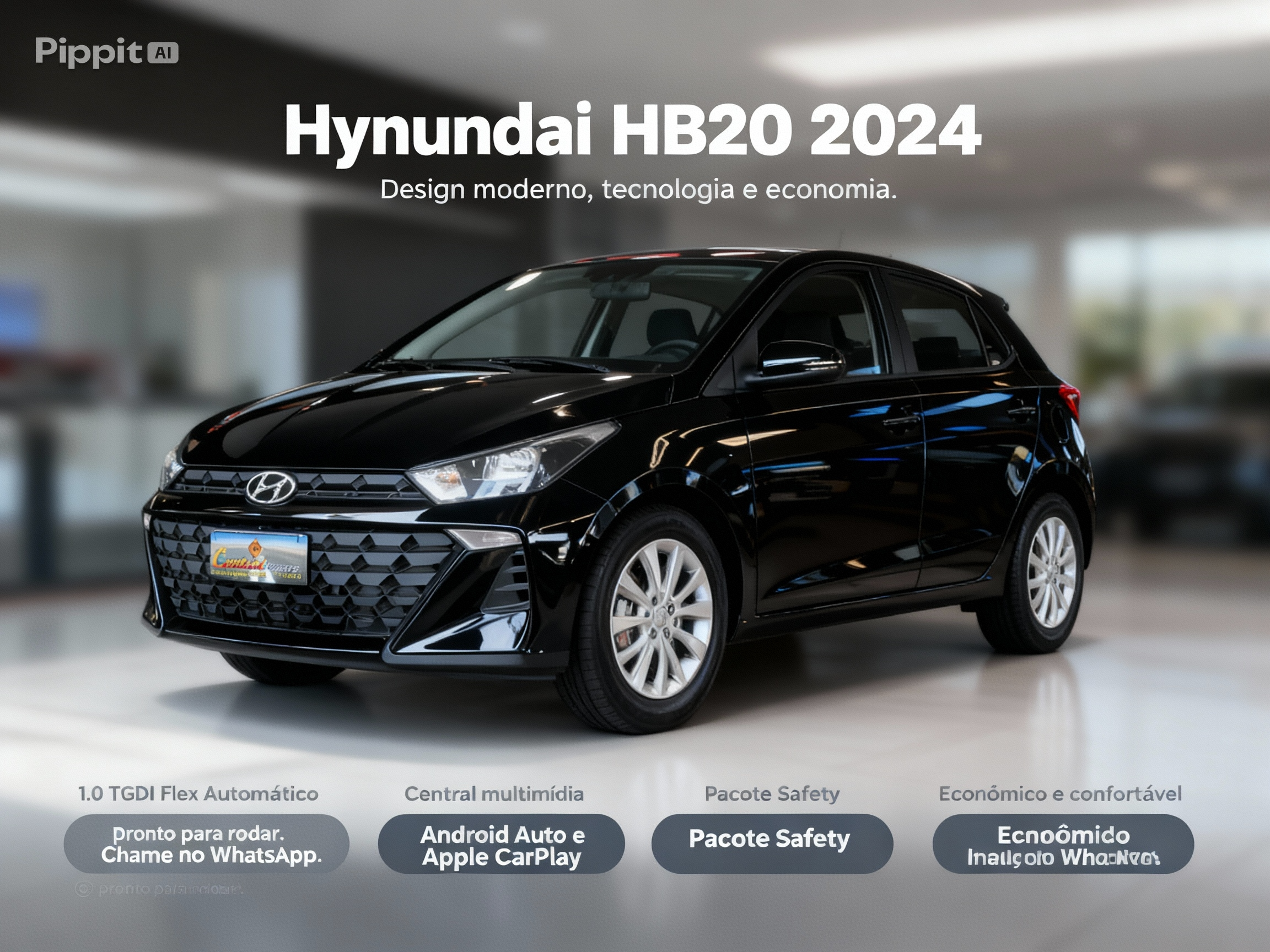CARRO-Hyundai HB20. 2024