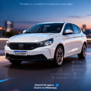 CARRO-Fiat Argo branco. 2024