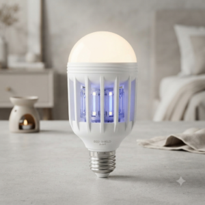 🦟🚫 ACABE COM MOSQUITOS E INSETOS DE UMA VEZ! 💡 LÂMPADA LED MATA INSETOS ELÉTRICA