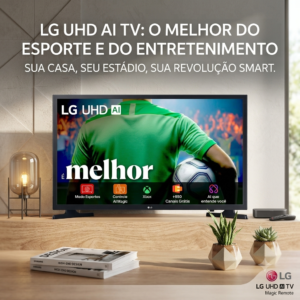 🏆 A SMART TV LG 50" 4K MAIS DESEJADA DE 2026! 🔥 SMART TV LG UHD 50" 4K – NOVA NA CAIXA  Leve para casa uma das TVs mais completas da LG, equipada com inteligência artificial, imagem 4K impressionante e recursos premium para filmes, esportes e games!
