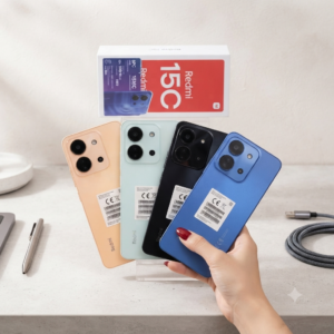 🔥 REDMI 15C – 256GB + 8GB RAM  Mais memória, mais velocidade e muito mais desempenho para o seu dia a dia!