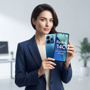 📱 MUITO MAIS MEMÓRIA, DESEMPENHO E ECONOMIA! 🔥 REDMI 14C – 256GB + 8GB RAM  O smartphone ideal para quem quer velocidade, muito espaço e um excelente custo-benefício!