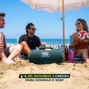🔥 A JBL BOOMBOX 4 CHEGOU PARA DOMINAR O SOM!