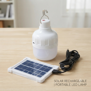 ☀️💡 LUZ ONDE VOCÊ PRECISAR, SEM FIOS E SEM CONTA DE ENERGIA! LÂMPADA LED SOLAR PORTÁTIL