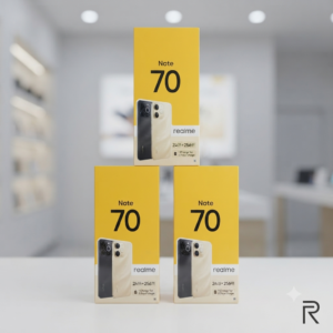 📱🔥 NOTE 70 | 256GB | 4GB RAM Muito mais espaço para guardar tudo o que você precisa! -RENDE R$ 50