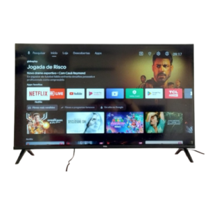 📺🔥 TV BOA, BARATA E COM GARANTIA! SMART TV TCL 43" ANDROID TV – TOP DE LINHA-RENDE R$ 50